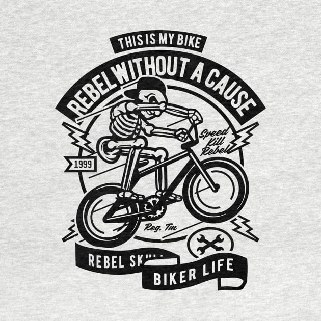 Rebel Biker by Superfunky